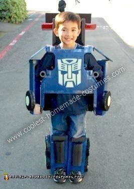 Homemade Optimus Prime Transformers