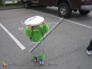 Homemade Oscar the Grouch Child Costume