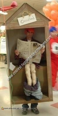 Homemade Outhouse Costume