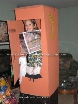 Homemade Outhouse Costume