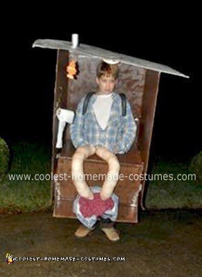 Homemade Outhouse Costume