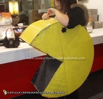 Homemade Pac Man Halloween Costume