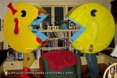 Homemade Pacman and Ms. Pacman Costume