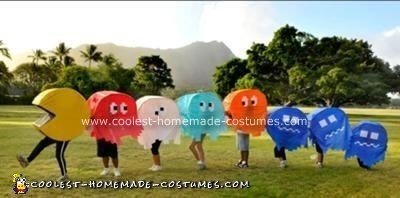 Homemade Pacman Costume