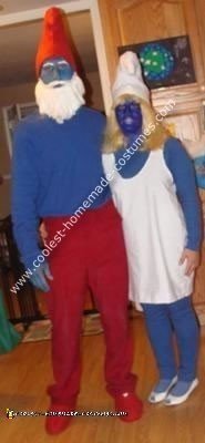 Papa Smurf and Smurfette Costumes