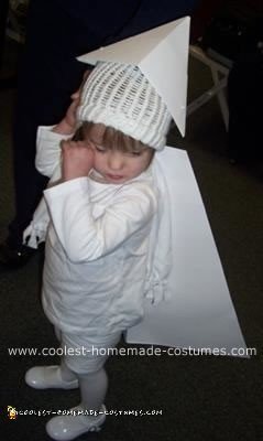 Homemade Paper Airplane Costume