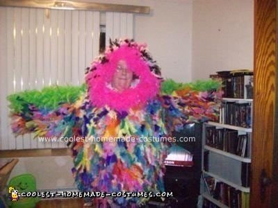 Homemade Parakeet Costume