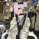 Homemade Paratrooper and Chick Magnet Wheelchair Costume