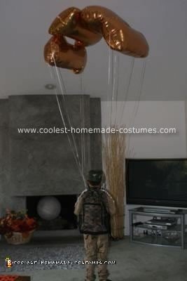 Homemade Paratrooper Costume