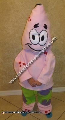 Homemade Patrick Star Kids Costume