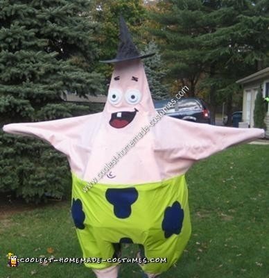 Homemade Patrick Star Unique Halloween Costume Idea