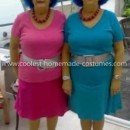 Homemade Patty and Selma Twins Costumes