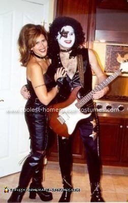 Homemade Paul Stanley Starchild Costume