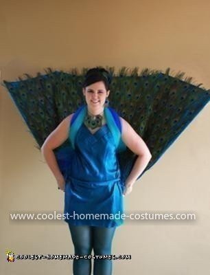 Homemade Peacock Costume