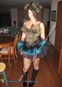 Homemade Peacock Costume