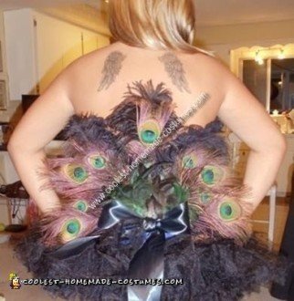 Homemade Peacock Costume