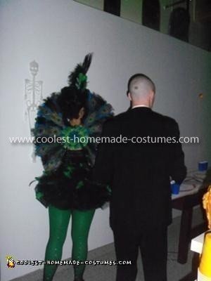 Homemade Peacock Costume