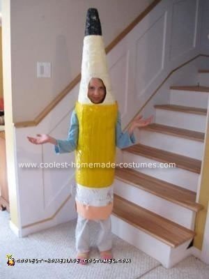 Homemade Pencil Costume