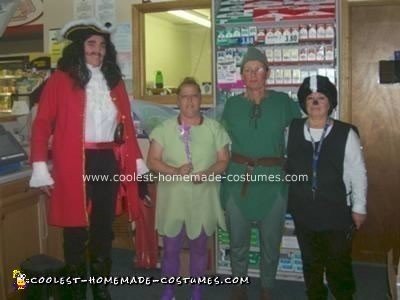 Homemade Peter Pan Group Costume