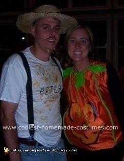 Homemade Peter Peter Pumpkin Eater Couple Costume
