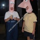Homemade Phineas and Ferb Couple Halloween Costume Idea