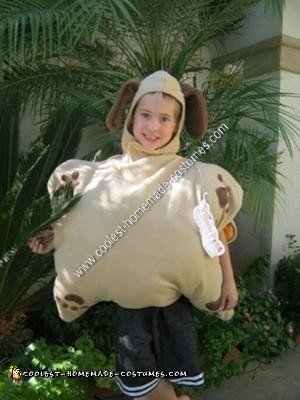 Homemade Pillow Pet Costume Idea