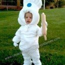 Homemade Pillsbury Dough Boy Costume