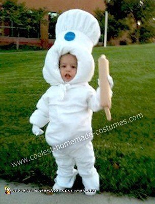 Homemade Pillsbury Dough Boy Costume