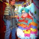 Homemade Pinata Couple Costume