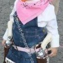 Homemade Pink Cowgirl Halloween Costume