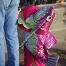 Homemade Pink Salmon Costume