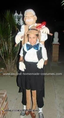 Homemade Pinocchio Costume