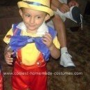 Homemade Pinocchio Costume