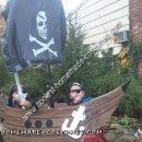 Homemade Pirate Ship Costume