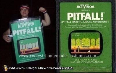 Homemade Pitfall Costume