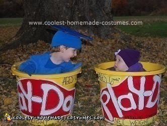 Homemade Play Doh Costume