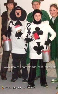 Homemade Playing Cards Costumes