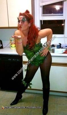 Homemade Poison Ivy Costume