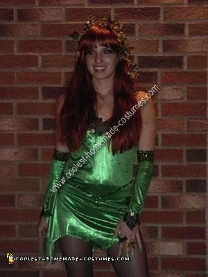 Coolest Homemade Poison Ivy Costume Design