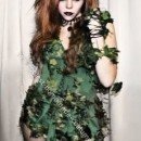 Homemade Poison Ivy Halloween Costume
