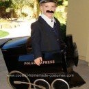 Homemade Polar Express and Conductor Costume