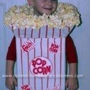 Homemade Popcorn Box Halloween Costume