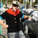 Homemade Popeye Adult Halloween Costume