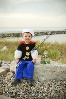 Homemade Popeye Costume