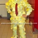 Homemade Post It Man Costume