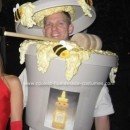 Homemade Pot of Honey Costume