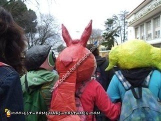 Homemade Powerpuff Girls Group Costume