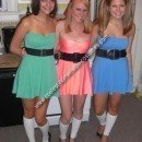 Homemade Powerpuff Girls Group Costume