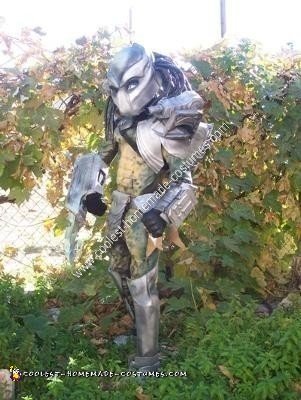 Homemade Predator Boy Halloween Costume