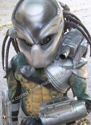 Homemade Predator Boy Halloween Costume